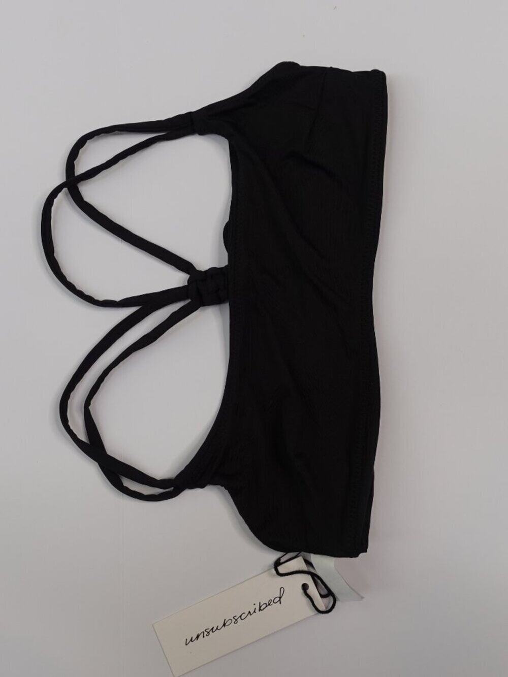 Unsubscribed Bralette in Black size XS nwt